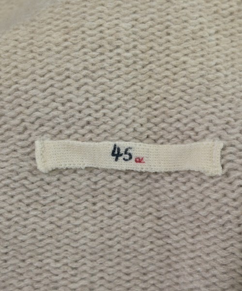 45R（フォーティーファイブアール）カーディガン 白 サイズ:F レディース/2200667295025