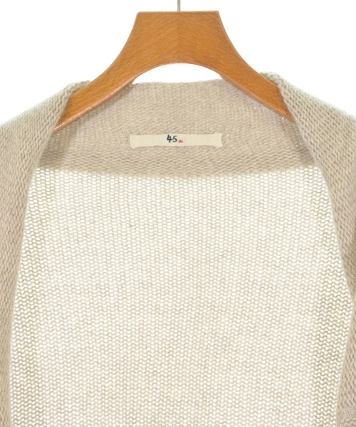 45R（フォーティーファイブアール）カーディガン 白 サイズ:F レディース/2200667295025