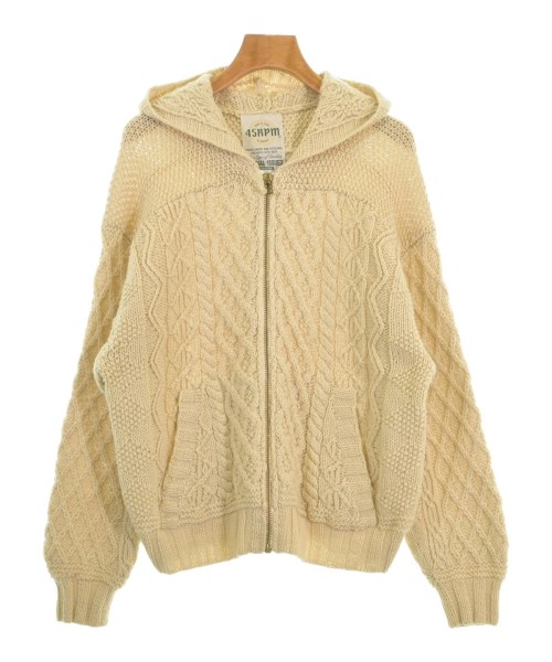 45R(フォーティーファイブアール)カーディガン 黄 サイズ:F/2200665609077