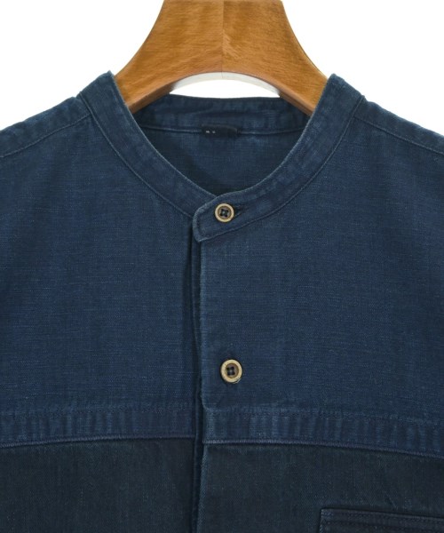 45R（フォーティーファイブアール）シャツワンピース 紺 サイズ:2(M位) レディース/2200669330113