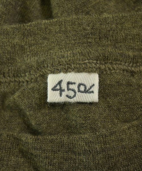 45R（フォーティーファイブアール）ニット・セーター カーキ サイズ:F レディース/2200669330205