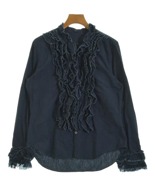 45R(フォーティーファイブアール)カジュアルシャツ 紺 サイズ:-(M位)/2200669956054