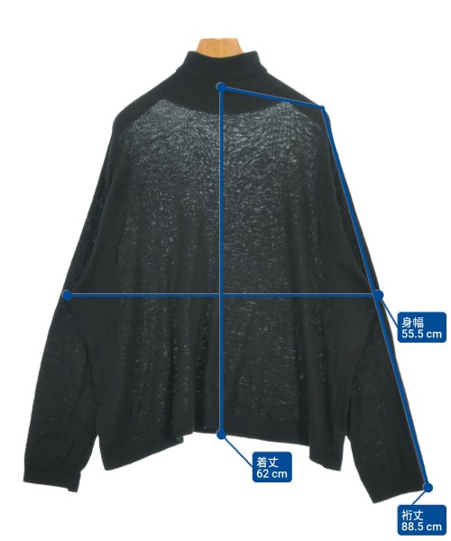 45R（フォーティーファイブアール）ニット・セーター 黒 サイズ:F レディース/2200671614034