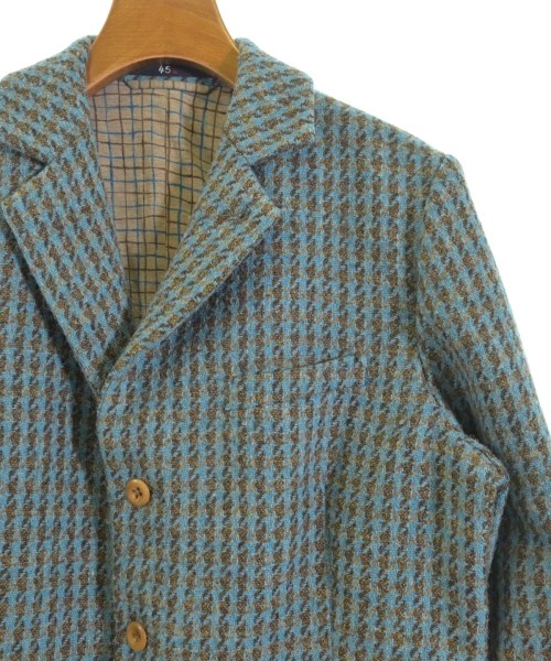 45R（フォーティーファイブアール）カジュアルジャケット 青 サイズ:3(L位) レディース/2200671737023