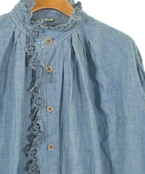 45R（フォーティーファイブアール）カジュアルシャツ 青 サイズ:2(M位) レディース/2200669435016