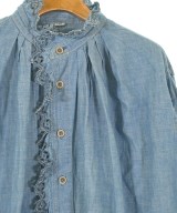 45R（フォーティーファイブアール）カジュアルシャツ 青 サイズ:2(M位) レディース/2200669435016