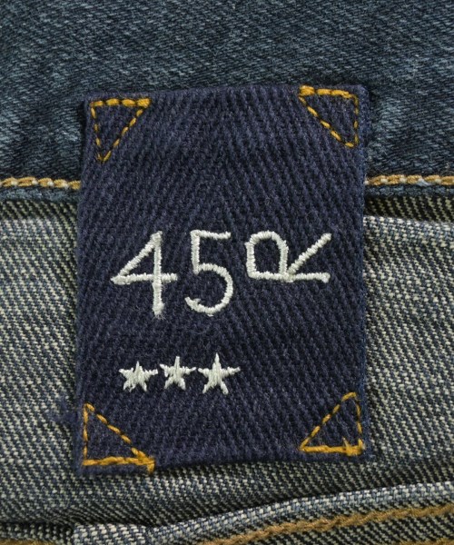 45R（フォーティーファイブアール）デニムパンツ 紺 サイズ:-(M位) レディース/2200669435054