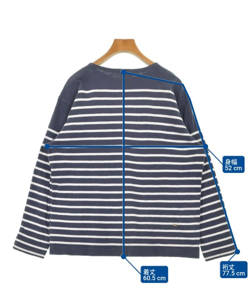 45R（フォーティーファイブアール）Tシャツ・カットソー 紺 サイズ:1(S位) レディース/2200729298063