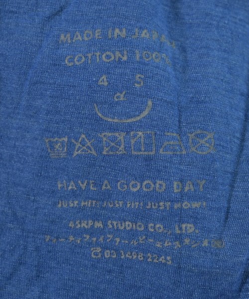 45R（フォーティーファイブアール）Tシャツ・カットソー 青 サイズ:1(S位) レディース/2200724012053