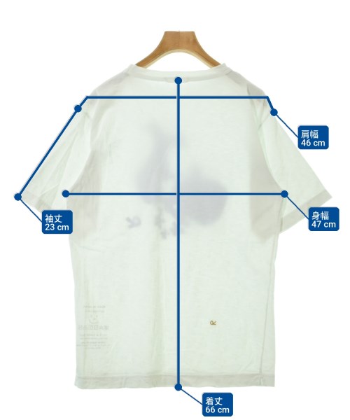 45R（フォーティーファイブアール）Tシャツ・カットソー 白 サイズ:2(M位) レディース/2200724012084