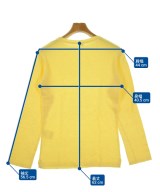 45R（フォーティーファイブアール）Tシャツ・カットソー 黄 サイズ:1(S位) レディース/2200725693022