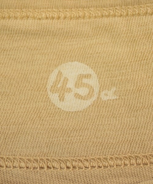 45R（フォーティーファイブアール）Tシャツ・カットソー ベージュ サイズ:2(M位) レディース/2200732434038