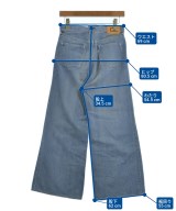 45R（フォーティーファイブアール）デニムパンツ 青 サイズ:1(S位) レディース/2200715083123
