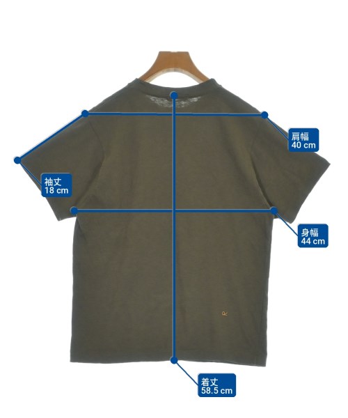 45R（フォーティーファイブアール）Tシャツ・カットソー カーキ サイズ:-(M位) レディース/2200720016031