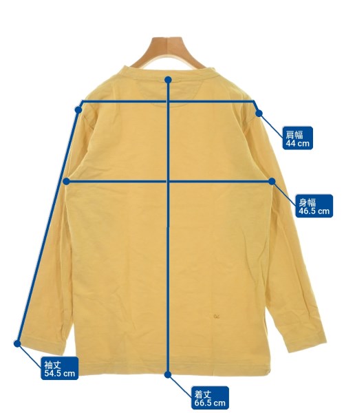 45R（フォーティーファイブアール）Tシャツ・カットソー 黄 サイズ:-(L位) レディース/2200720543254