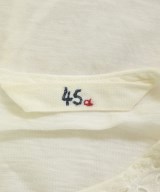 45R（フォーティーファイブアール）ノースリーブ 白 サイズ:2(M位) レディース/2200682752046
