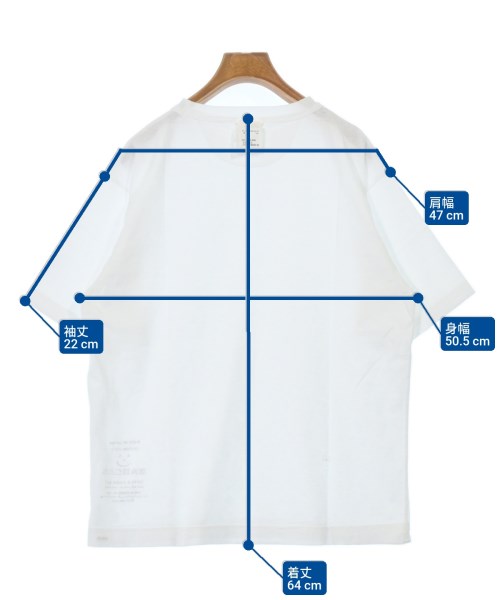 45R（フォーティーファイブアール）Tシャツ・カットソー 白 サイズ:3(L位) レディース/2200684224039