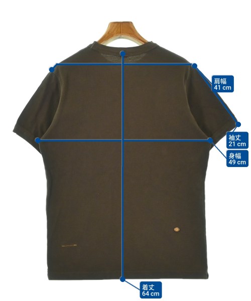 45R（フォーティーファイブアール）Tシャツ・カットソー 茶 サイズ:-(XL位) レディース/2200685959060