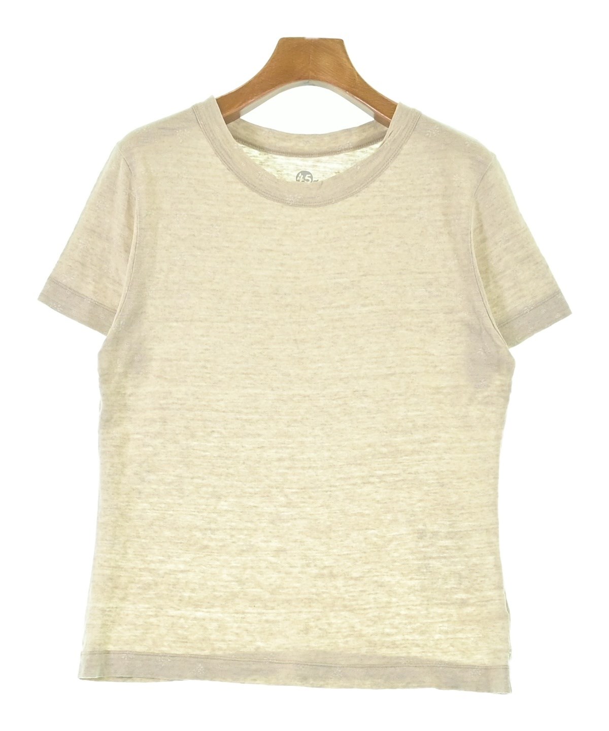 45R（フォーティーファイブアール）Tシャツ・カットソー ベージュ 