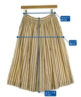 45R（フォーティーファイブアール）ロング・マキシ丈スカート ベージュ サイズ:2(M位) レディース/2200691185095