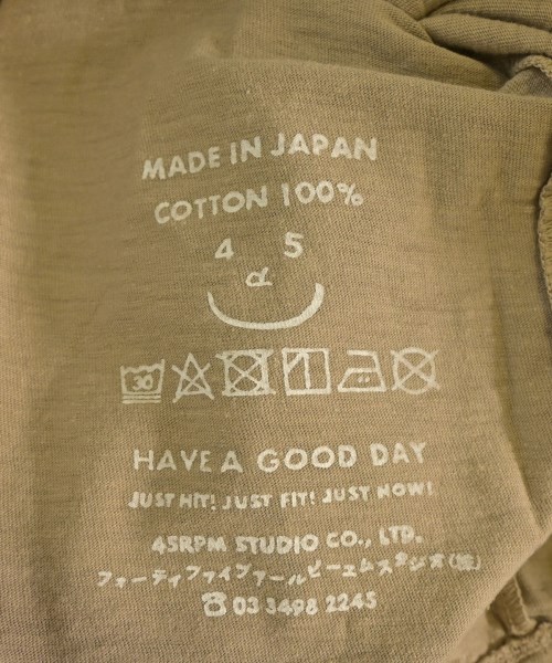 45R（フォーティーファイブアール）タンクトップ ベージュ サイズ:F レディース/2200689286087