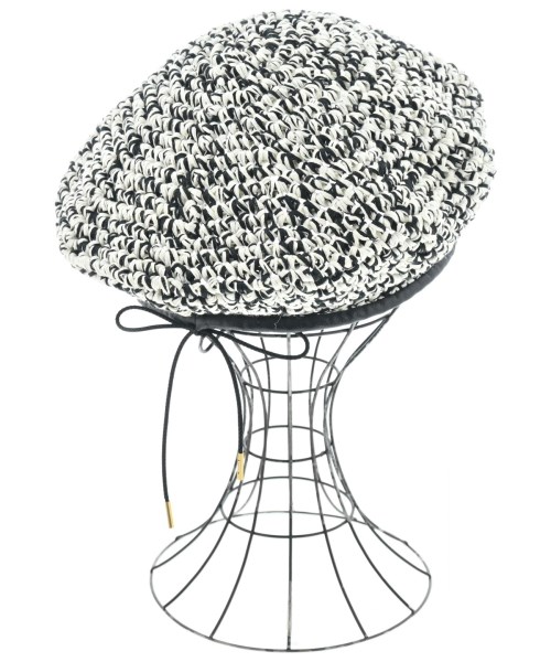 CA4LA（カシラ）ハンチング・ベレー帽 白 サイズ:F レディース/2200641964053