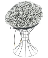 CA4LA（カシラ）ハンチング・ベレー帽 白 サイズ:F レディース/2200641964053