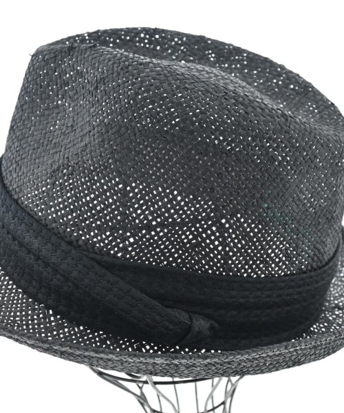 CA4LA（カシラ）ストローハット 黒 サイズ:- レディース/2200642017093