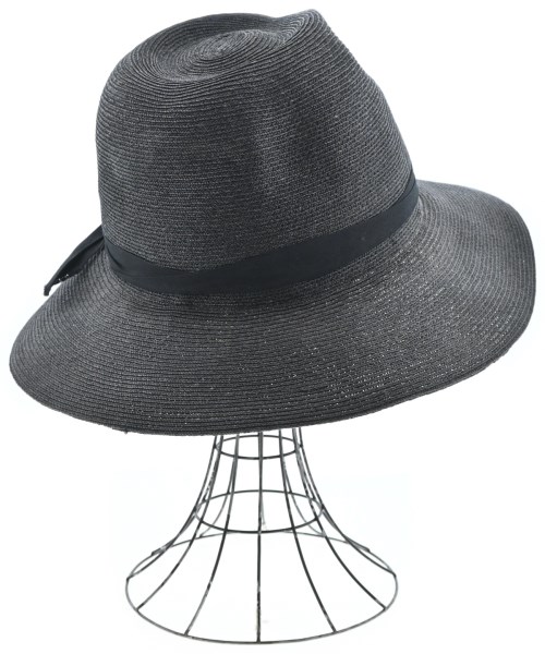 CA4LA（カシラ）ストローハット 黒 サイズ:M レディース/2200629447059