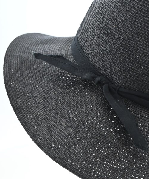 CA4LA（カシラ）ストローハット 黒 サイズ:M レディース/2200629447059