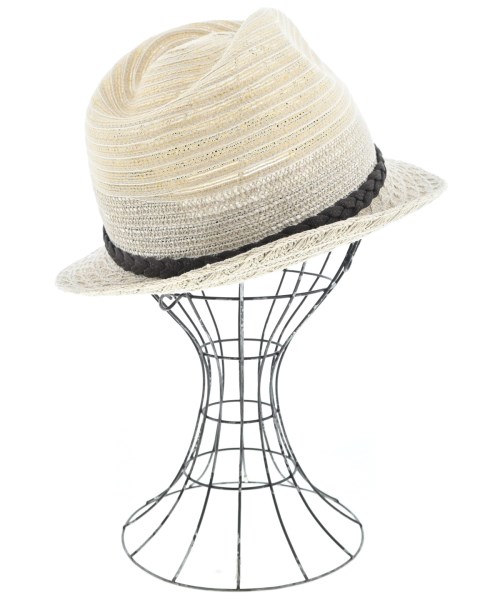 CA4LA（カシラ）ストローハット グレー サイズ:F レディース/2200637889124