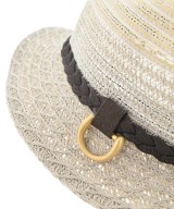 CA4LA（カシラ）ストローハット グレー サイズ:F レディース/2200637889124