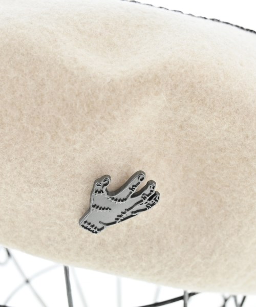 CA4LA（カシラ）ハンチング・ベレー帽 白 サイズ:- レディース/2200627156182