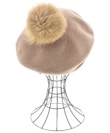 CA4LA（カシラ）ハンチング・ベレー帽 茶 サイズ:- レディース/2200632093021