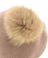 CA4LA（カシラ）ハンチング・ベレー帽 茶 サイズ:- レディース/2200632093021