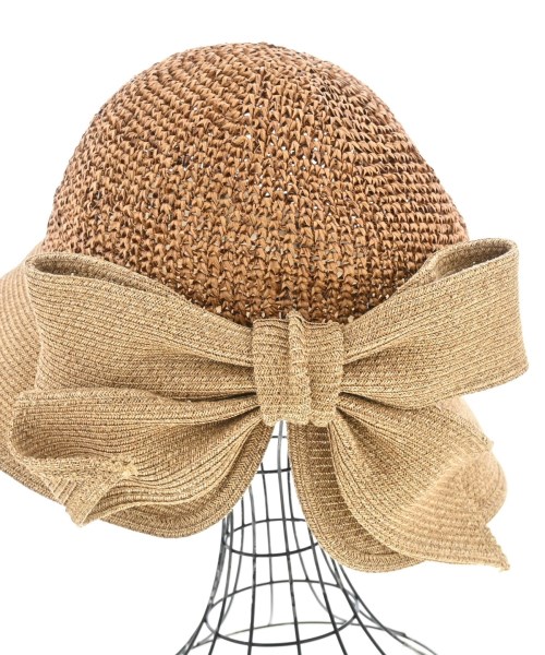 CA4LA（カシラ）ストローハット 茶 サイズ:- レディース/2200615830018