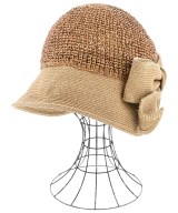 CA4LA（カシラ）ストローハット 茶 サイズ:- レディース/2200615830018