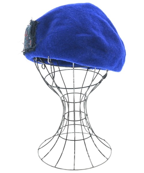 CA4LA(カシラ)ハンチング・ベレー帽 青 サイズ:-/2200674017474