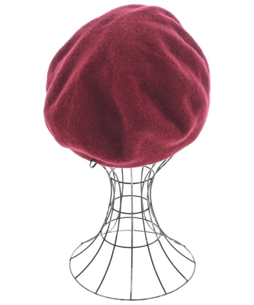 CA4LA（カシラ）ハンチング・ベレー帽 赤 サイズ:- レディース/2200674017498