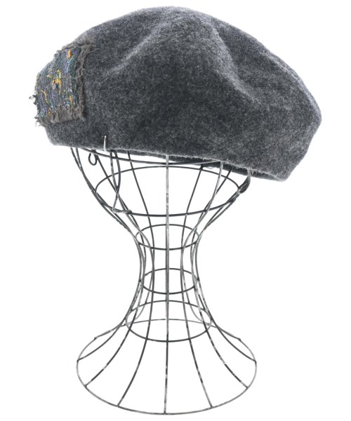 CA4LA(カシラ)ハンチング・ベレー帽 グレー サイズ:-/2200674017504