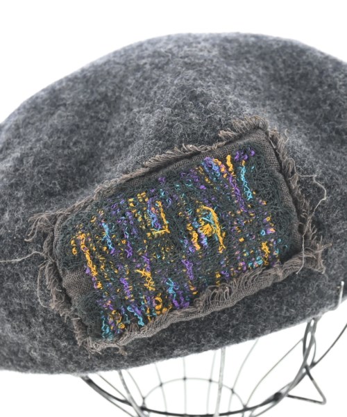 CA4LA（カシラ）ハンチング・ベレー帽 グレー サイズ:- レディース/2200674017504