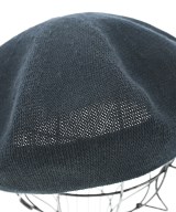 CA4LA（カシラ）ハンチング・ベレー帽 黒 サイズ:- レディース/2200670557110