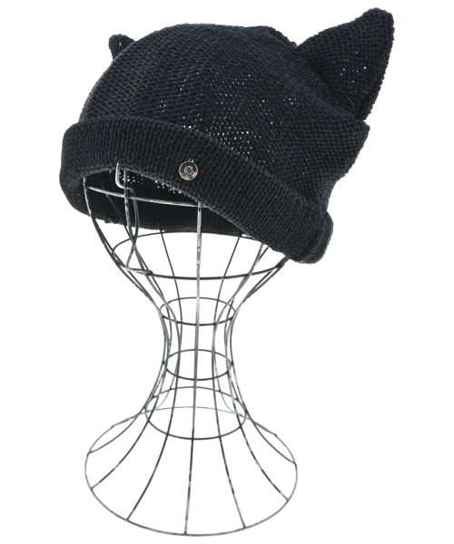 CA4LA(カシラ)ニットキャップ・ビーニー 黒 サイズ:-/2200677779058