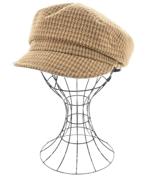 CA4LA(カシラ)キャスケット 茶 サイズ:-/2200659007056