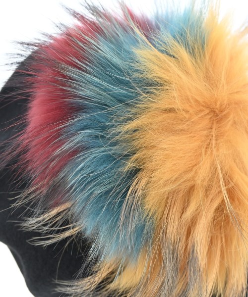 CA4LA（カシラ）ハンチング・ベレー帽 黒 サイズ:F レディース/2200657312084