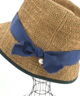 CA4LA（カシラ）ストローハット 茶 サイズ:- レディース/2200660727226