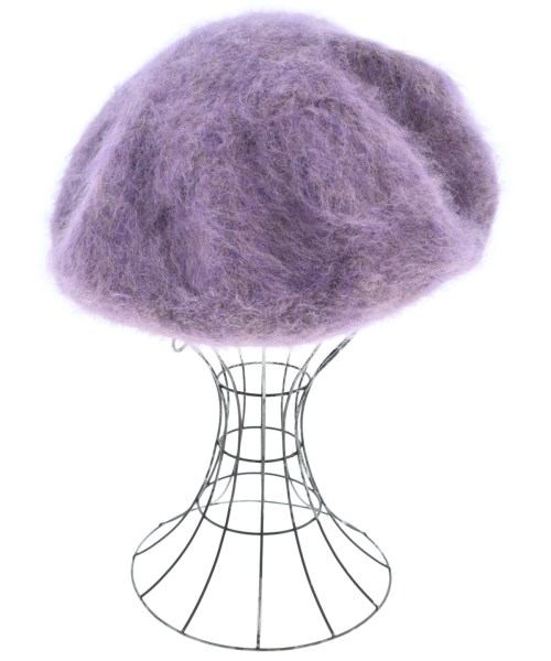 CA4LA（カシラ）ハンチング・ベレー帽 紫 サイズ:- レディース/2200637899734