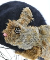 CA4LA（カシラ）ハンチング・ベレー帽 黒 サイズ:- レディース/2200651660013