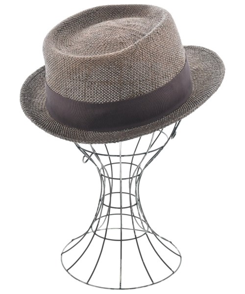 CA4LA（カシラ）ストローハット 茶 サイズ:- レディース/2200646767086