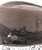 CA4LA（カシラ）ストローハット 茶 サイズ:- レディース/2200646767086